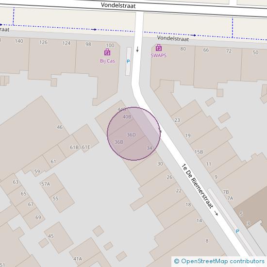 1e De Riemerstraat 36 - B 2513 CV 's-Gravenhage