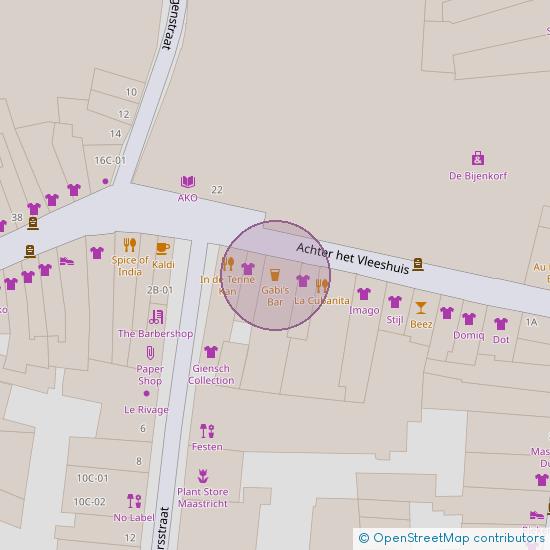 Achter het Vleeshuis 17 - B 6211 GR Maastricht