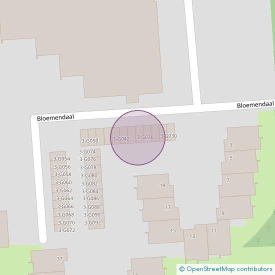 Bloemendaal 3 - G038  Bergen op Zoom