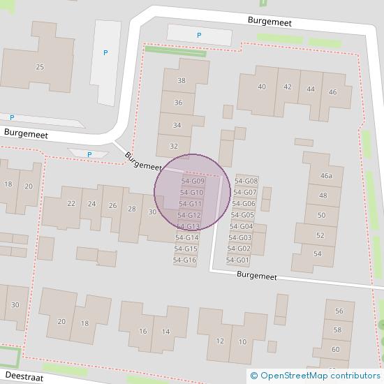 Burgemeet 54 - G10  Poortvliet