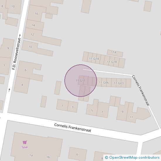 Cornelis Frankenstraat 11 - G11  Oud-Vossemeer