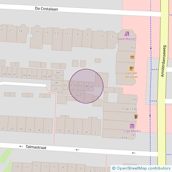 Da Costalaan 5 - B  Amstelveen