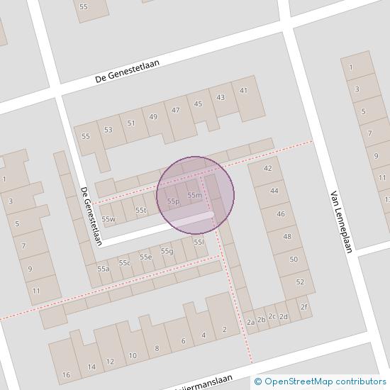 De Genestetlaan 55 - m  Roosendaal