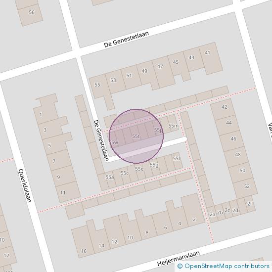 De Genestetlaan 55 - t  Roosendaal