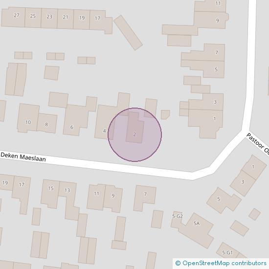 Deken Maeslaan 2 4841 VS Prinsenbeek