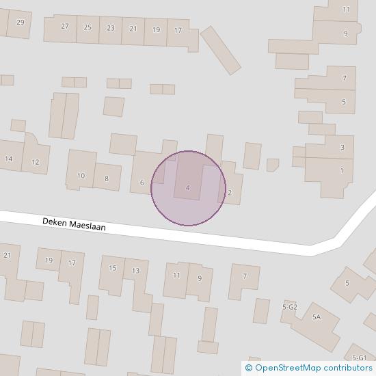 Deken Maeslaan 4 4841 VS Prinsenbeek