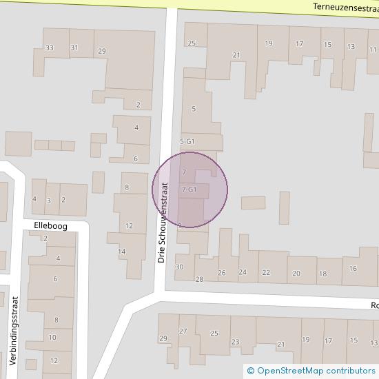 Drie Schouwenstraat 7 - G1  Zaamslag