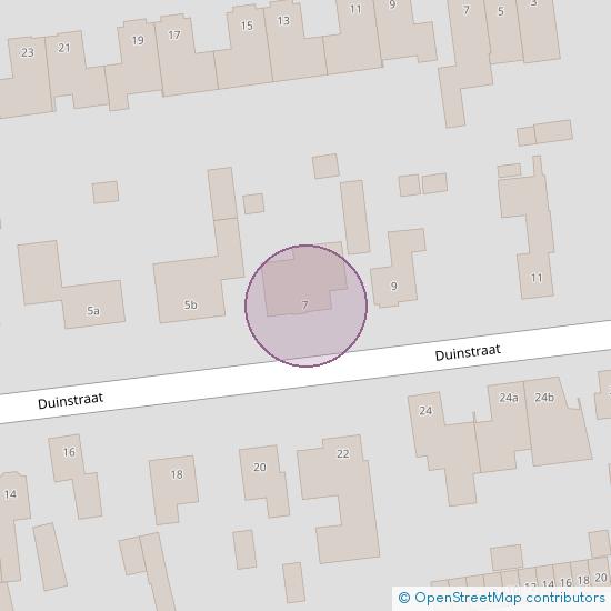 Duinstraat 7 4631 KR Hoogerheide