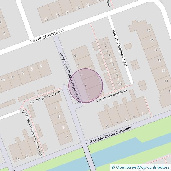 Groen van Prinstererplantsoen 3 3332 HK Zwijndrecht