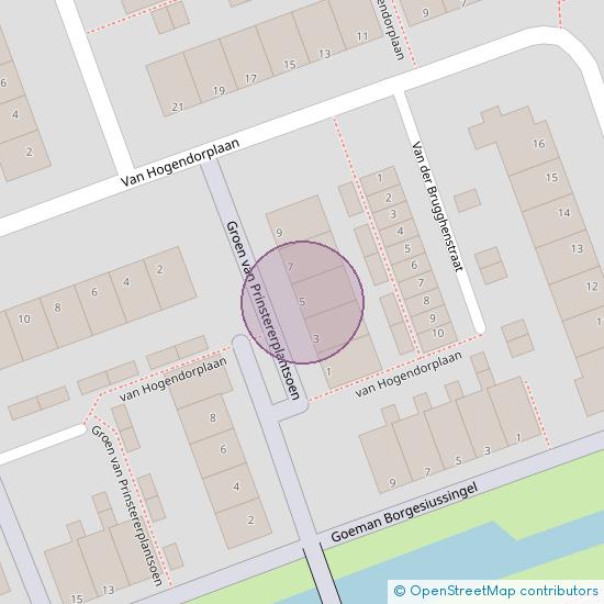 Groen van Prinstererplantsoen 5 3332 HK Zwijndrecht