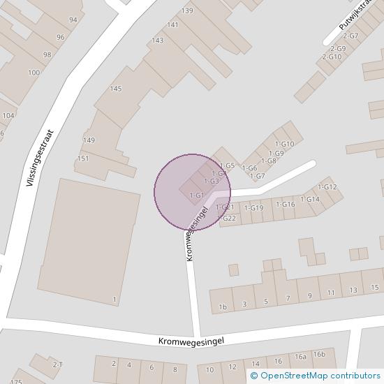 Kromwegesingel 1 - G1  Oost-Souburg