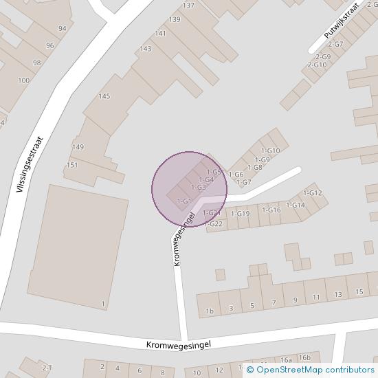 Kromwegesingel 1 - G2  Oost-Souburg