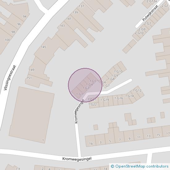 Kromwegesingel 1 - G3  Oost-Souburg