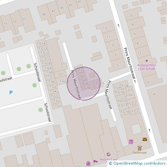 Prins Mauritsstraat 5 - G19  Oostburg