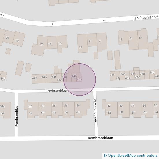 Rembrandtlaan 44 - a  Huizen