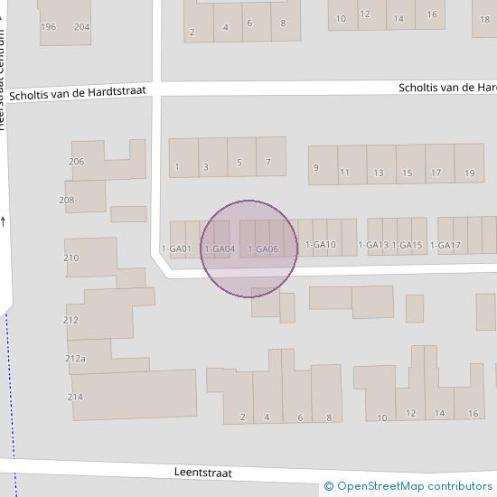 Scholtis vd Hardtstraat 1 - GA05  Stein