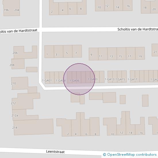 Scholtis vd Hardtstraat 1 - GA07  Stein