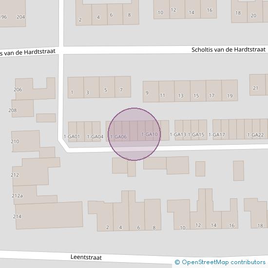 Scholtis vd Hardtstraat 1 - GA08  Stein