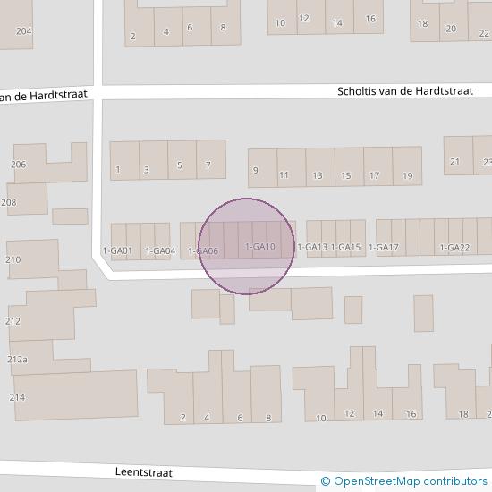 Scholtis vd Hardtstraat 1 - GA09  Stein