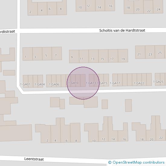 Scholtis vd Hardtstraat 1 - GA12  Stein