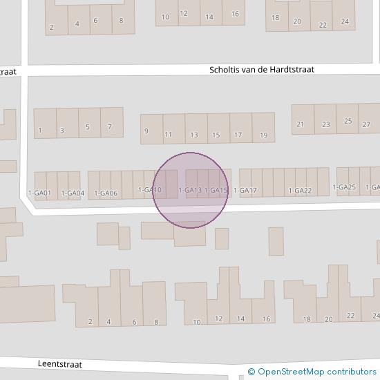 Scholtis vd Hardtstraat 1 - GA13  Stein