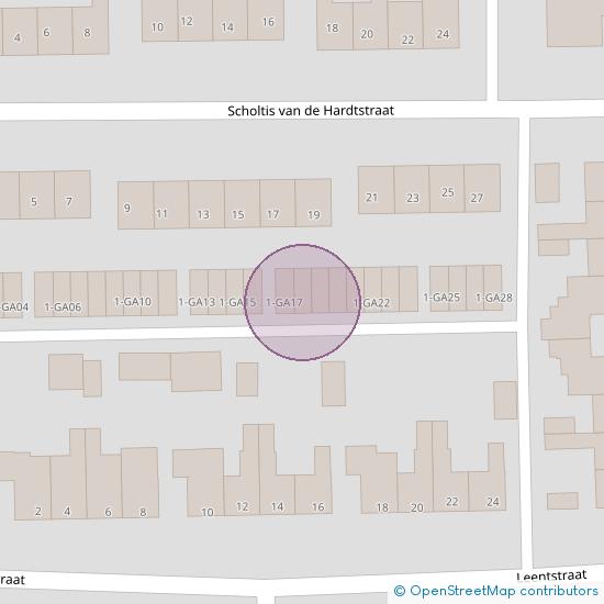 Scholtis vd Hardtstraat 1 - GA18  Stein