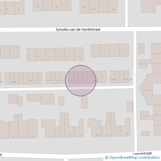 Scholtis vd Hardtstraat 1 - GA19  Stein