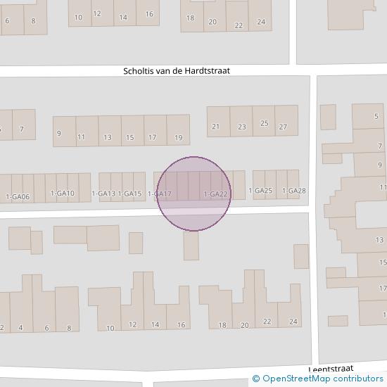 Scholtis vd Hardtstraat 1 - GA20  Stein