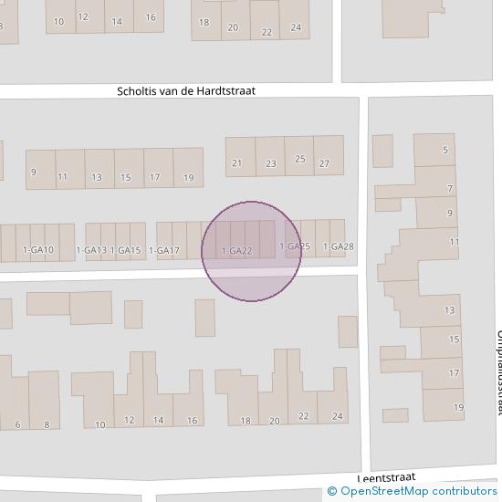 Scholtis vd Hardtstraat 1 - GA23  Stein