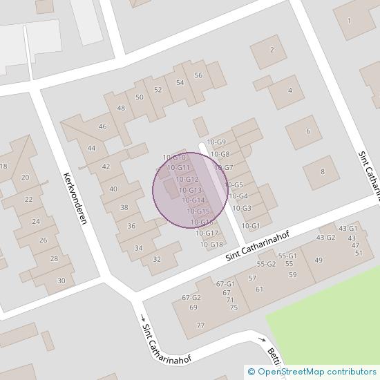 Sint Catharinahof 10 - G13  Buchten
