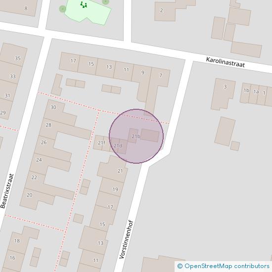 Vorstinnenhof 21 - b  Oud Gastel