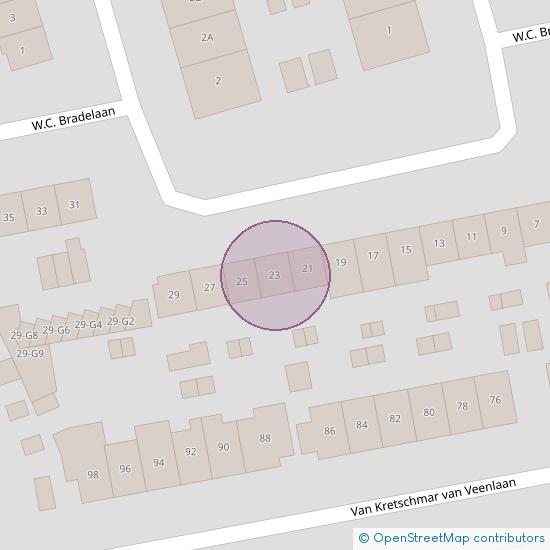 W.C. Bradelaan 23 1222 PE Hilversum