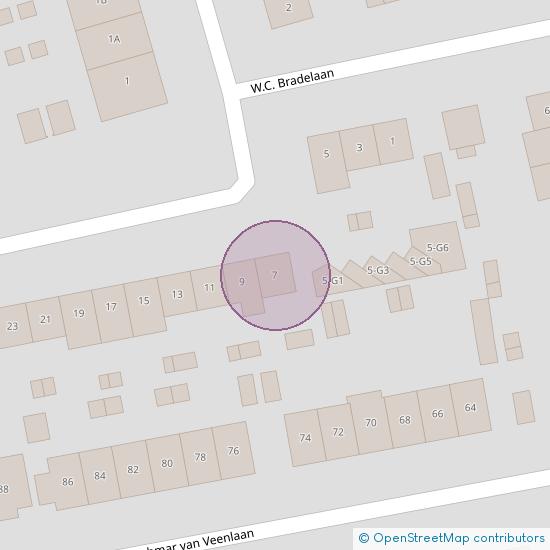 W.C. Bradelaan 7 1222 PE Hilversum