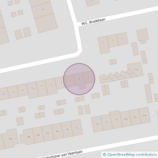 W.C. Bradelaan 9 1222 PE Hilversum