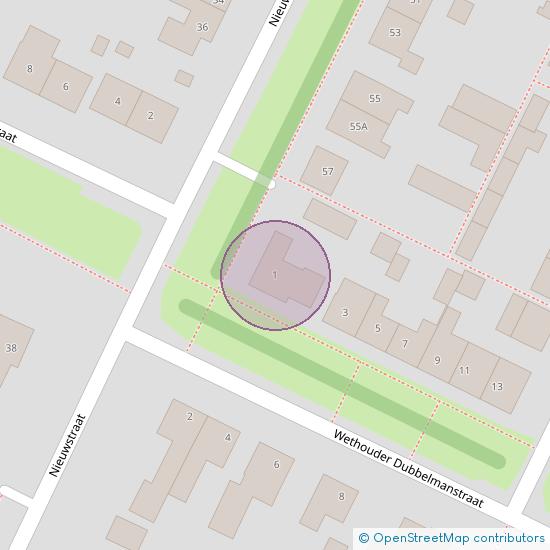 Wethouder Dubbelmanstraat 1 4926 BR Lage Zwaluwe