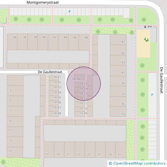 de Gaullestraat 1 - X - 15  Doetinchem